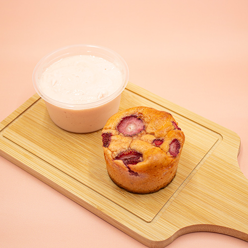 Pro Creamy Muffins Strawberries