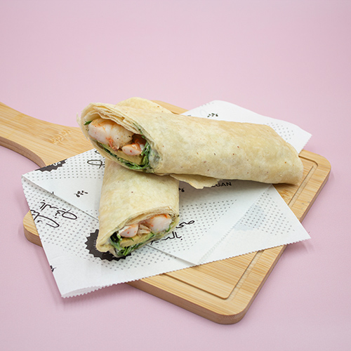 Shrimps keto sandwich