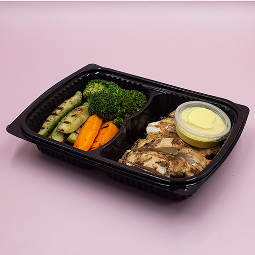 Grilled Chicken, Veggies, Mayo Sauce