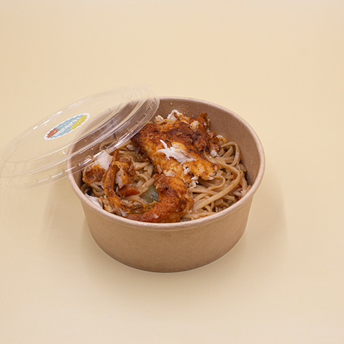 Fish Filet with Thai Noodles