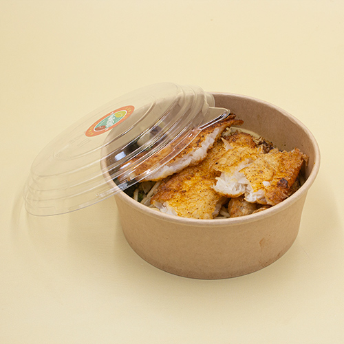 Pesto Fish Filet with Spaguetti